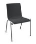 Thonet S 160 | Stahlrohrstuhl- Schwarzgrau (RAL 7021)