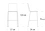 Thonet S 160 H | Barhocker