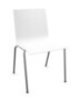 Thonet S 161 | Stahlrohrstuhl- Signalweiß (RAL 9003)