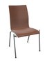 Thonet S 168 | Stahlrohrstuhl- Buche nussbaum (TP 24) gebeizt