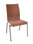 Thonet S 168 | Stahlrohrstuhl- Buche kirschbaum (TP 44) gebeizt
