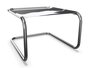 Thonet S 35 LVH | Hocker- Kuhfell schwarz/weiß