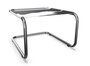 Thonet S 35 LVH | Hocker- Kuhfell schwarz/weiß