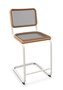 Thonet S 32 VH | Barhocker- Gestell reinweiß (TS 9010) lackiert