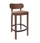 Thonet 118 SPHT-Buche Nussbaum (TP 24) gebeizt I-Nussbaum (TP 24) gebeizt I-LEDER I - New Cognac 680