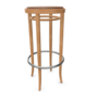 Thonet 204 PH | Barhocker - Buche Natur (TP 17) - LEDER I - New Cognac 680