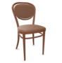 Thonet 215 P | Bugholzstuhl - Buche Kirschbaum (TP 44) - LEDER I - New Cognac 680