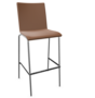 Thonet S 162 PVH-Chrom-LEDER I - New Cognac 680