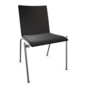 Thonet S 162 SP | Stahlrohrstuhl - Buche Schwarz (TP 29) gebeizt I - LEDER I - Nero 622