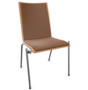Thonet S 164 P-Buche Natur (TP 17) gebeizt I-LEDER I - New Cognac 680