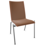 Thonet S 164 P-Buche Kirschbaum (TP 44) gebeizt I-LEDER I - New Cognac 680
