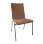 Thonet S 164 PV-Chrom-LEDER I - New Cognac 680
