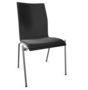 Thonet S 168 P-Buche Schwarz (TP 29) gebeizt I-LEDER I - Nero 622