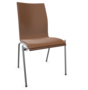 Thonet S 168 P-Buche Nussbaum (TP 24) gebeizt I-LEDER I - New Cognac 680