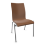 Thonet S 168 PV-Chrom-LEDER I - New Cognac 680