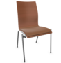 Thonet S 168 SP-Buche Kirschbaum (TP 44) gebeizt I-LEDER I - New Cognac 680