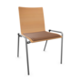 Thonet S 262 SP-Buche Natur (TP 17) gebeizt I-LEDER I - New Cognac 680