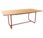 tomatenrot (TS 3013) lackiert  -  Buche natur (TP 17)