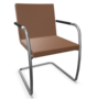 THONET S 60 V-Chrom-LEDER I - New Cognac 680