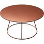 Swedese Breeze Tisch flach - 80cm kupfer