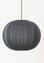 Made by Hand Knit-Wit Pendelleuchte Ø 45 cm Black
