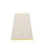 Pappelina Noa - Warm Grey · Vanilla · Mustard Edge - 70 x 150 cm