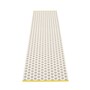 Pappelina Noa - Warm Grey · Vanilla · Mustard Edge - 70 x 250 cm