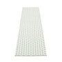 Pappelina Noa - Pale Turquoise · Vanilla · Warm Grey Edge - 70 x 250 cm