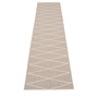 Pappelina Max -  Mud · Vanilla - 70 x 320 cm