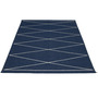 Pappelina Max - Dark Blue · Vanilla - 180 x 260 cm