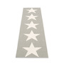 Pappelina Viggo One - Warm Grey · Vanilla - 70 x 250 cm