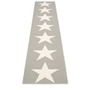 Pappelina Viggo One - Warm Grey · Vanilla - 70 x 350 cm
