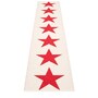 Pappelina Viggo One - Red · Vanilla -70 x 350 cm