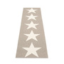 Pappelina Viggo One -  Mud · Vanilla - 70 x 250 cm