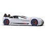 Autobett Racing XR 9 mit Flügeltüren - Kinderbett - Weiß