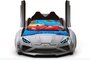 Autobett Lambo mit Flügeltüren-Kinderbett -Weiß