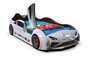 Autobett Lambo mit Flügeltüren-Kinderbett -Weiß
