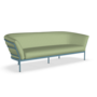 Fast Ria Soft 7622 - 2-Sitzer Sofa - Gestell 21-Blue Teal / Stoffkissen PNME-Panama