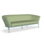 Fast Ria Soft 7622 - 2-Sitzer Sofa - Gestell 13-Light Blue / Stoffkissen PNME-Panama