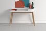 Morana Farsta Desk in white oak