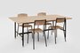 Morana Jugend Dining Table - Oak