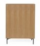 Morana Flop Highboard - Oak/Black