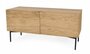 Morana Flop Sideboard - Oak/Black
