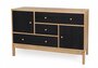 Morana Abbeywood Sideboard - Oak / Charcoal