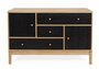 Morana Abbeywood Sideboard - Oak / Charcoal