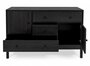 Morana Abbeywood Sideboard - Black Oak/Charcoal