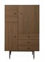 Morana Jugend Highboard - Walnut