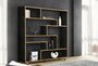 Morana Southbury Room Divider Black/Oak