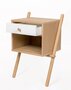 Morana Wiru Side Table 1D - Oak White