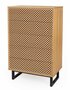 Morana Camden Bedroom Chest Diamond Print Oak